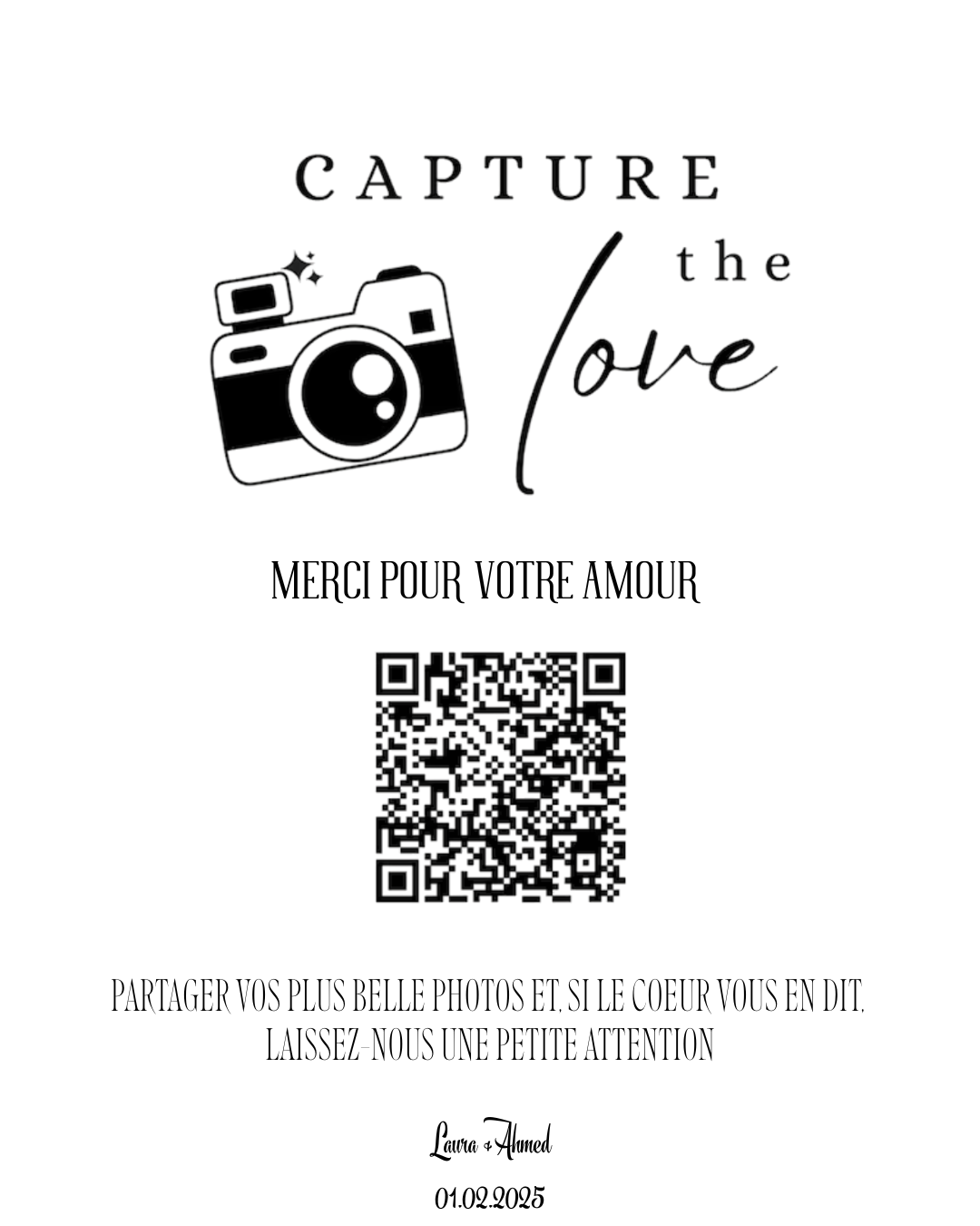 Pack Souvenir – Galerie + Cagnotte Mariés