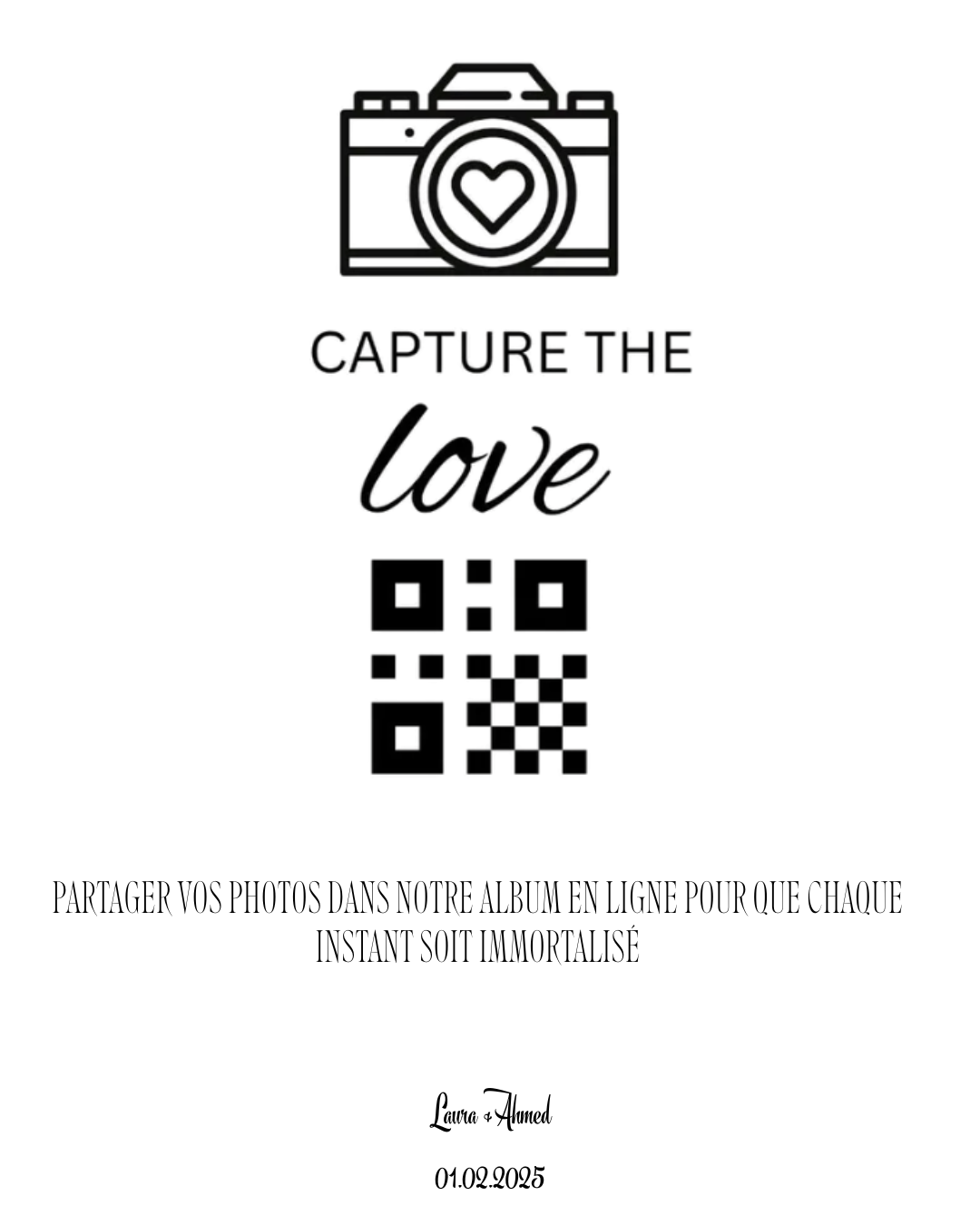 Pack Souvenir – Galerie + Cagnotte Mariés