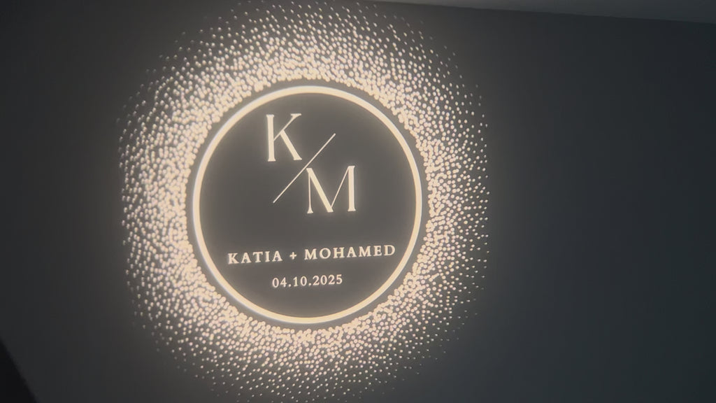 Projecteur Lumineux Personnalisé – Gobo